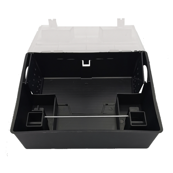 Compact bait box for rats and mice, with transparent lid, 15 pcs.