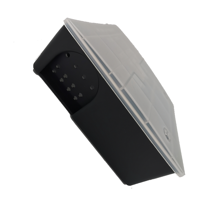 Compact bait box for rats and mice, with transparent lid, 15 pcs.