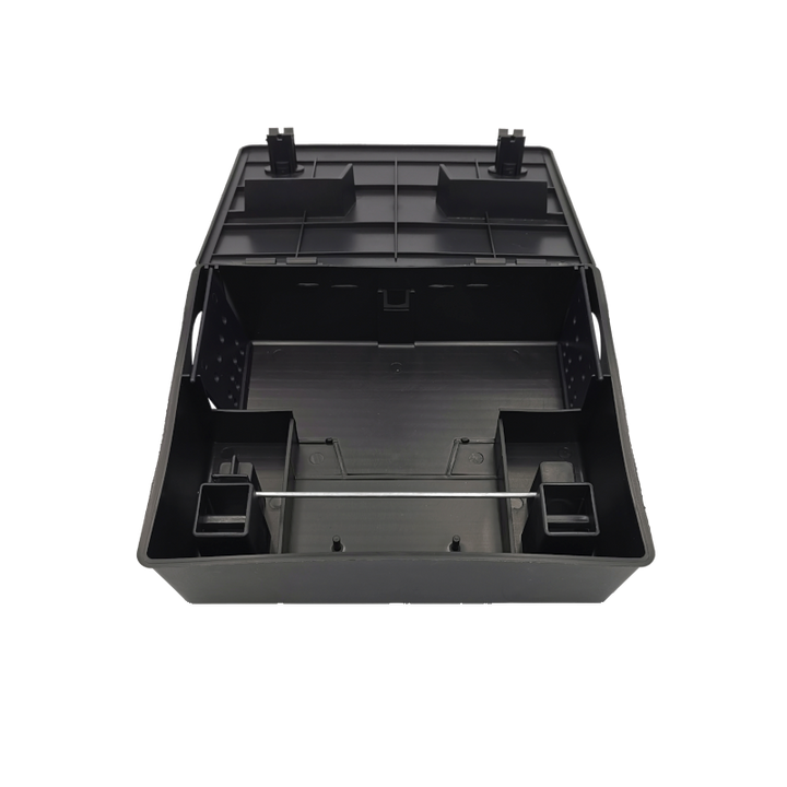 Compact bait box for rats and mice, with transparent lid, 15 pcs.