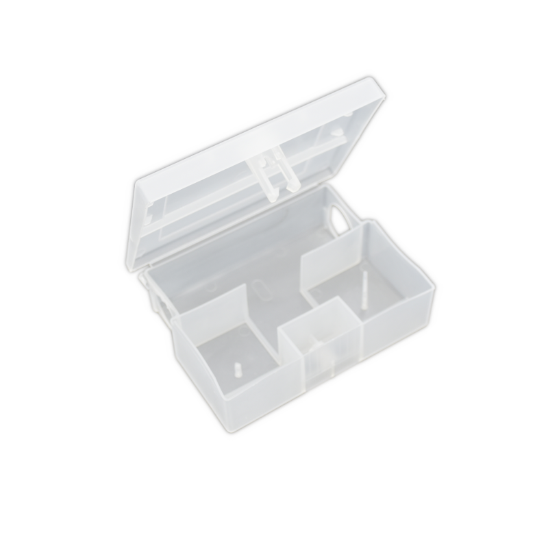 SMALL, TRANSPARENT MOUSE BAIT STATION, 100 pcs.