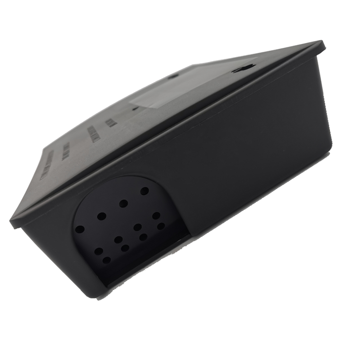 Compact bait box for rats and mice, with transparent lid, 15 pcs.