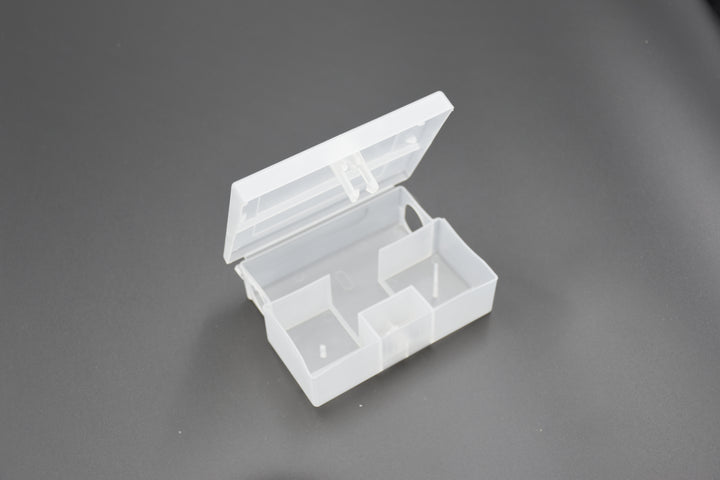 SMALL, TRANSPARENT MOUSE BAIT STATION, 100 pcs.