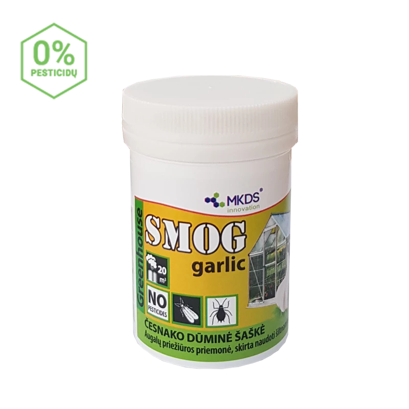 SMOG Garlic dūminė šaškė šiltnamiams, 30 g