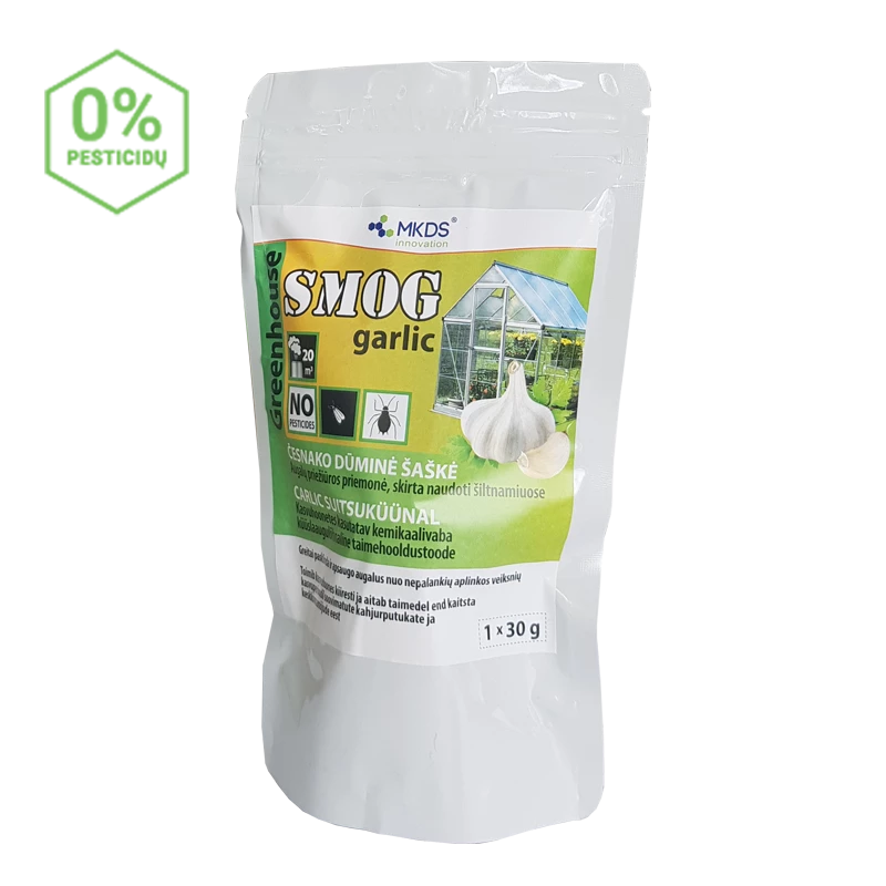 SMOG Garlic dūminė šaškė šiltnamiams, 30 g