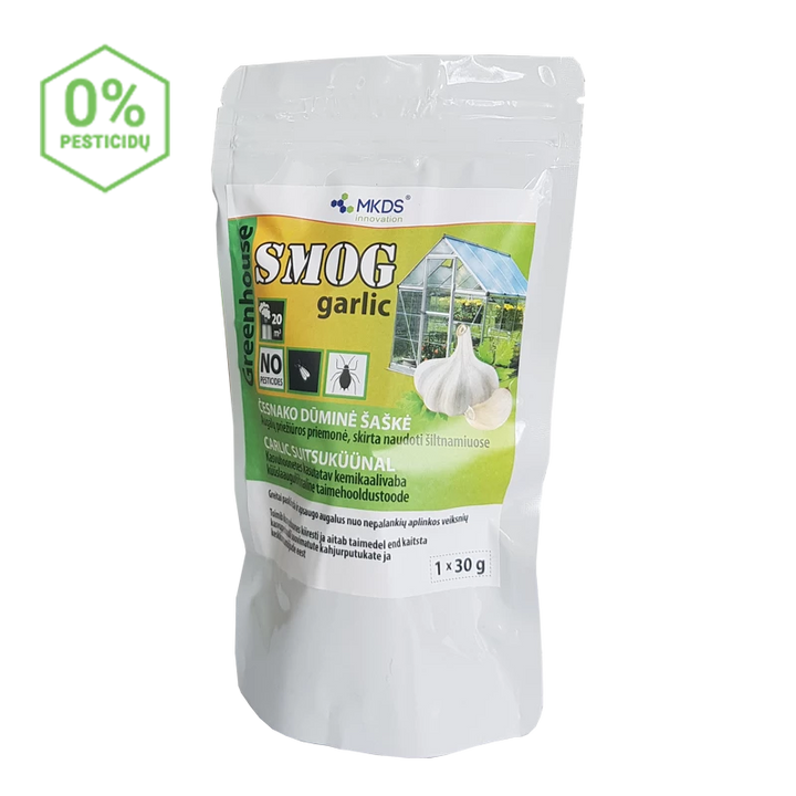 SMOG Garlic dūminė šaškė šiltnamiams, 30 g