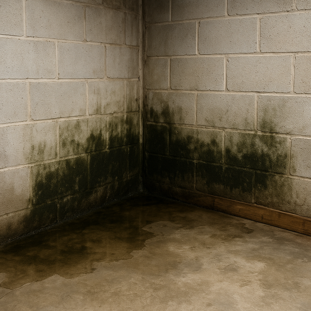 Kodėl rūsiuose kaupiasi drėgmė ir pelėsis: pavojai bei efektyvūs sprendimai