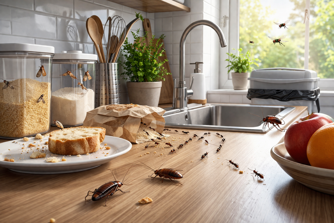 Kodėl kenkėjai dažniausiai atsiranda virtuvėje ir kaip to išvengti