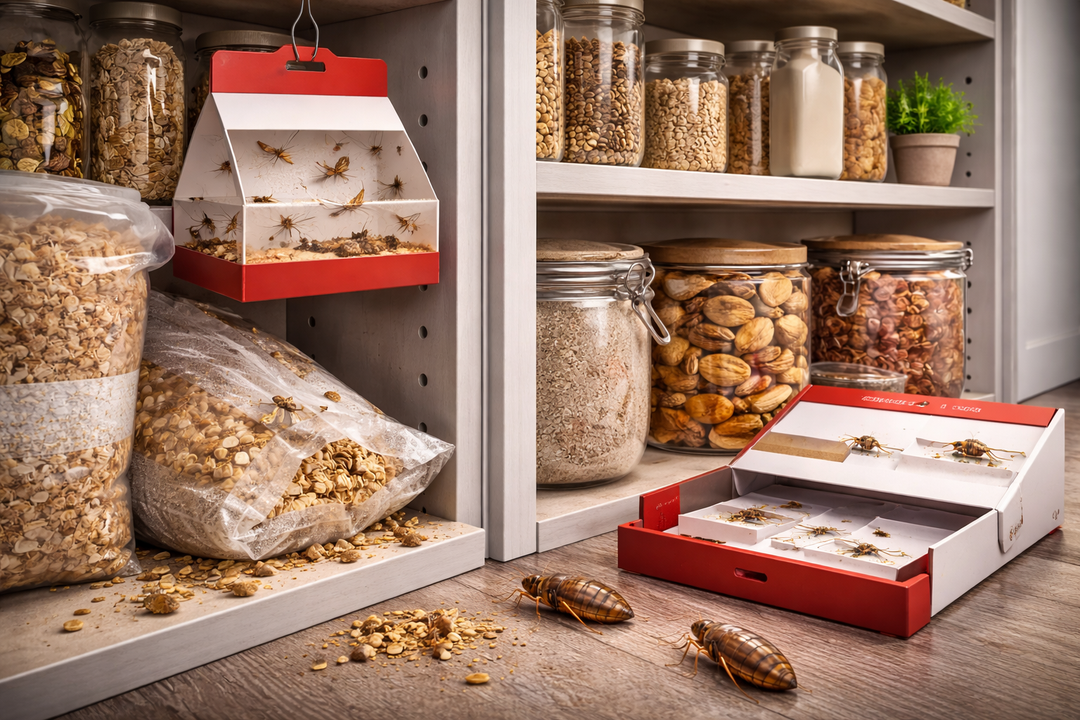 Kodėl maistinės kandys dažnai atsiranda sandėliuose ir virtuvėse