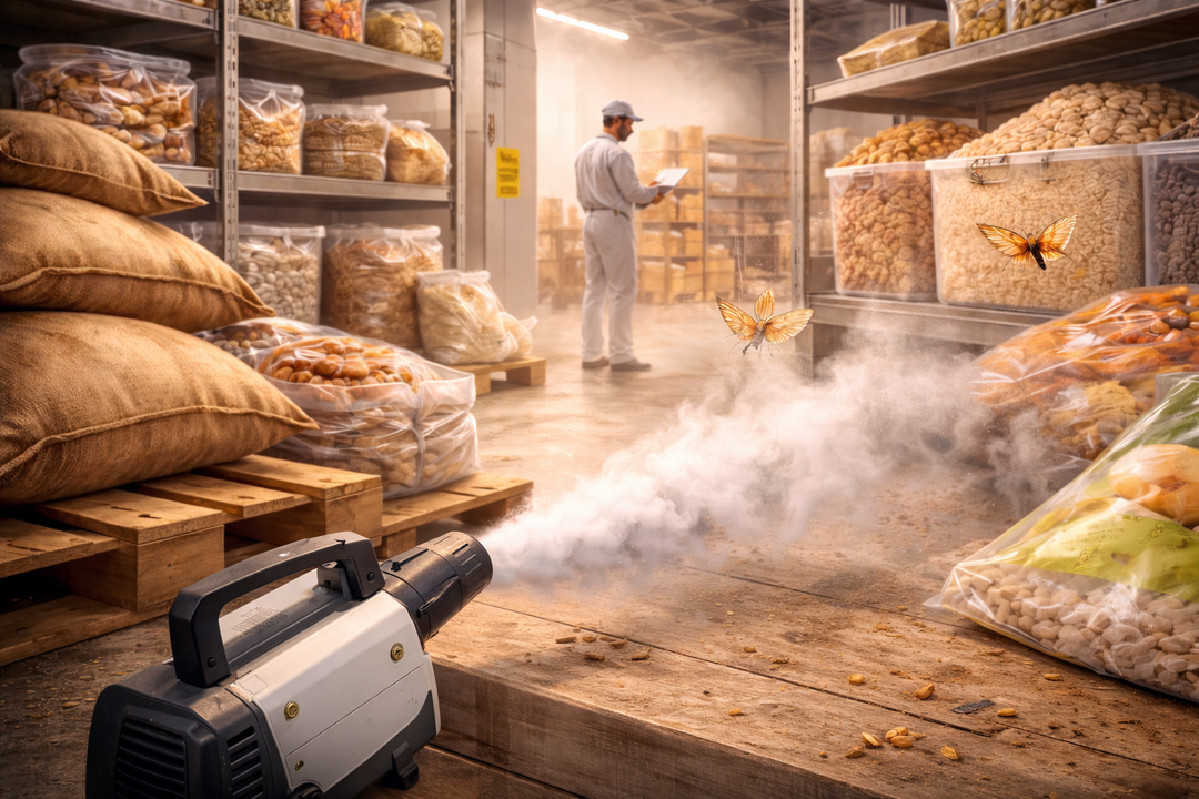 Maistinės kandys verslo patalpose: kaip apsaugoti sandėlius, parduotuves ir gamybos zonas