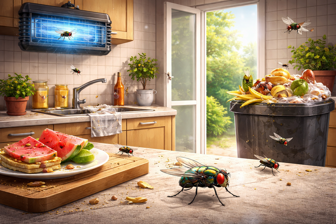 Musės namuose: kodėl jos atsiranda ir kaip jas efektyviai kontroliuoti