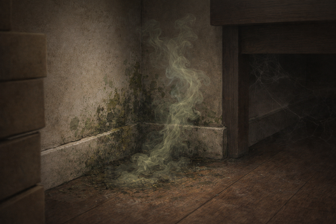 Kodėl patalpose atsiranda nemalonus „pelėsio ir žemės“ kvapas ir ką jis reiškia