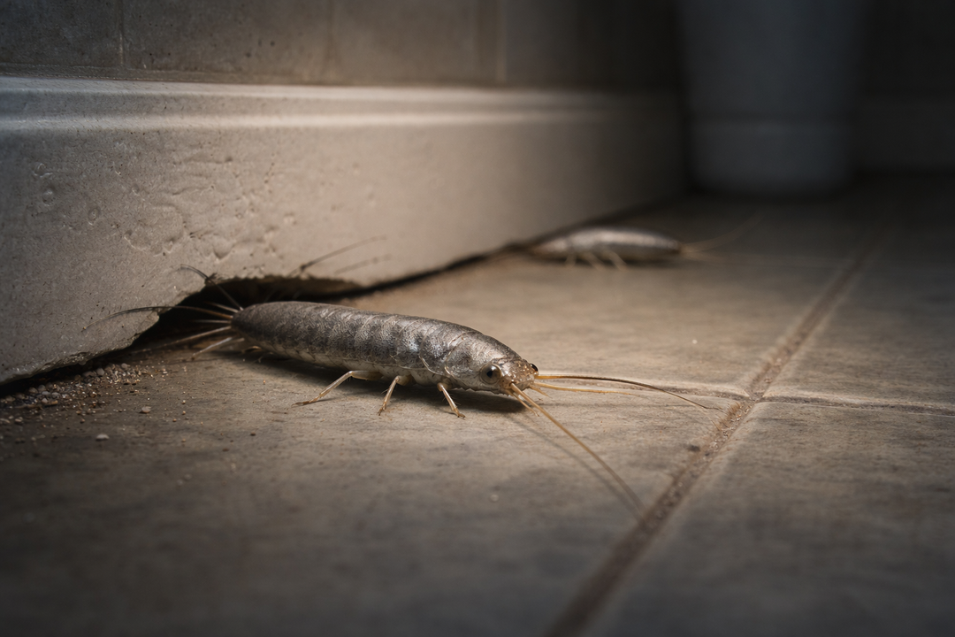 Kodėl patalpose atsiranda sidabrinės žvyninukės (silverfish) ir kaip jų atsikratyti efektyviai