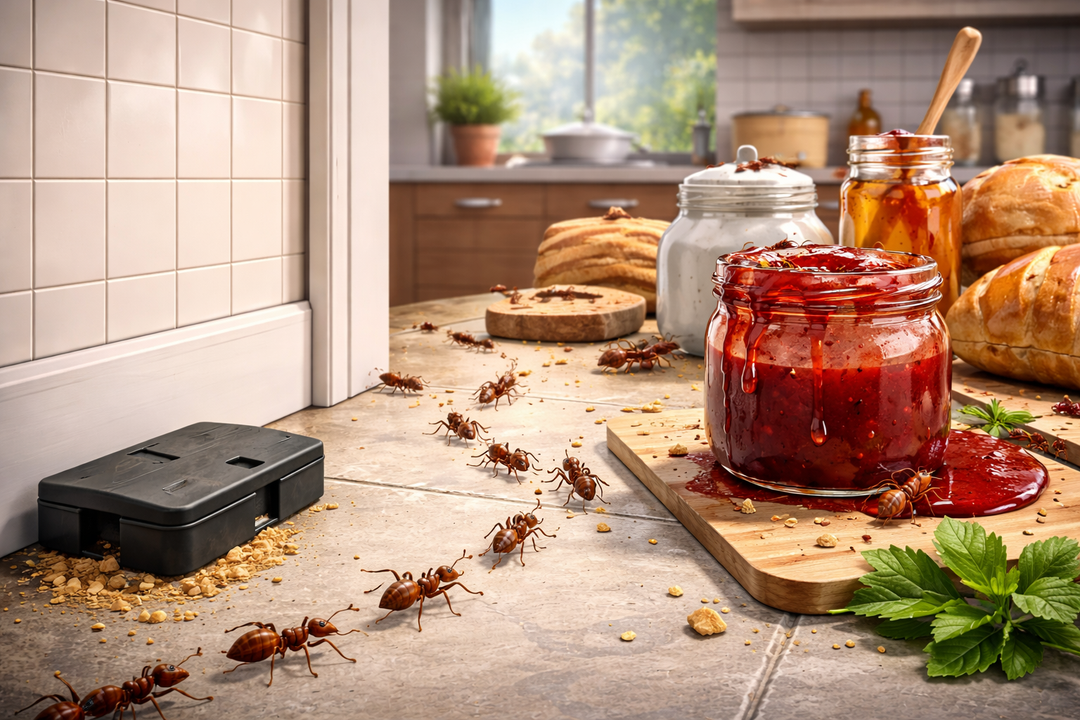 Skruzdėlės namuose pavasarį: kodėl jos atsiranda ir kaip jų išvengti