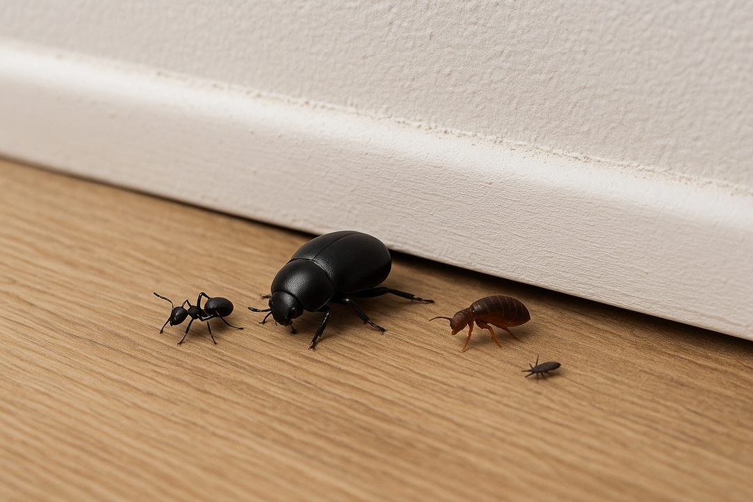 Kodėl namuose atsiranda smulkūs juodi vabzdžiai ir ką tai reiškia?