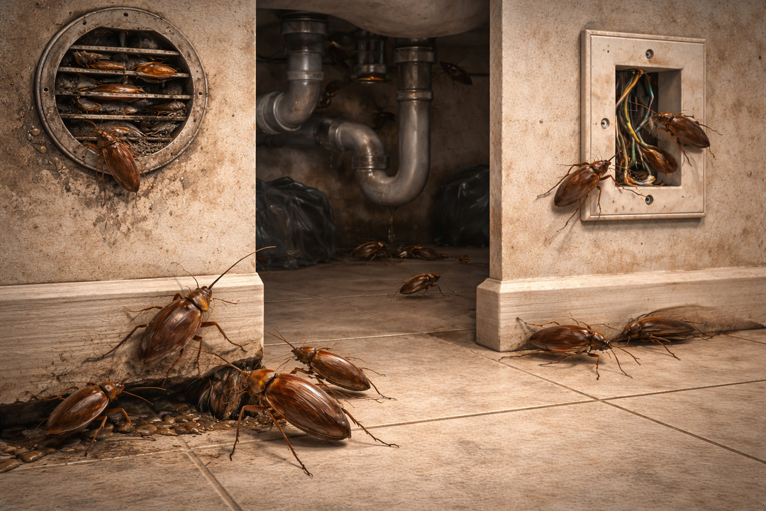 Kodėl butuose atsiranda tarakonai iš kaimynų ir kaip sustabdyti jų plitimą visam namui