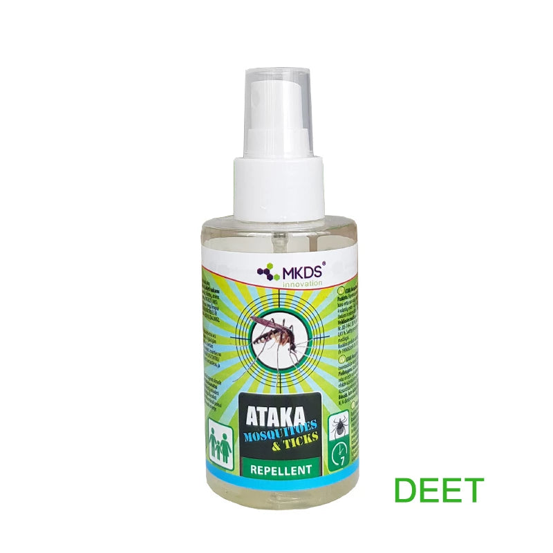ATAKA MOSQUITOES & TICKS – REPELENTAS NUO UODŲ IR ERKIŲ, 100 ML