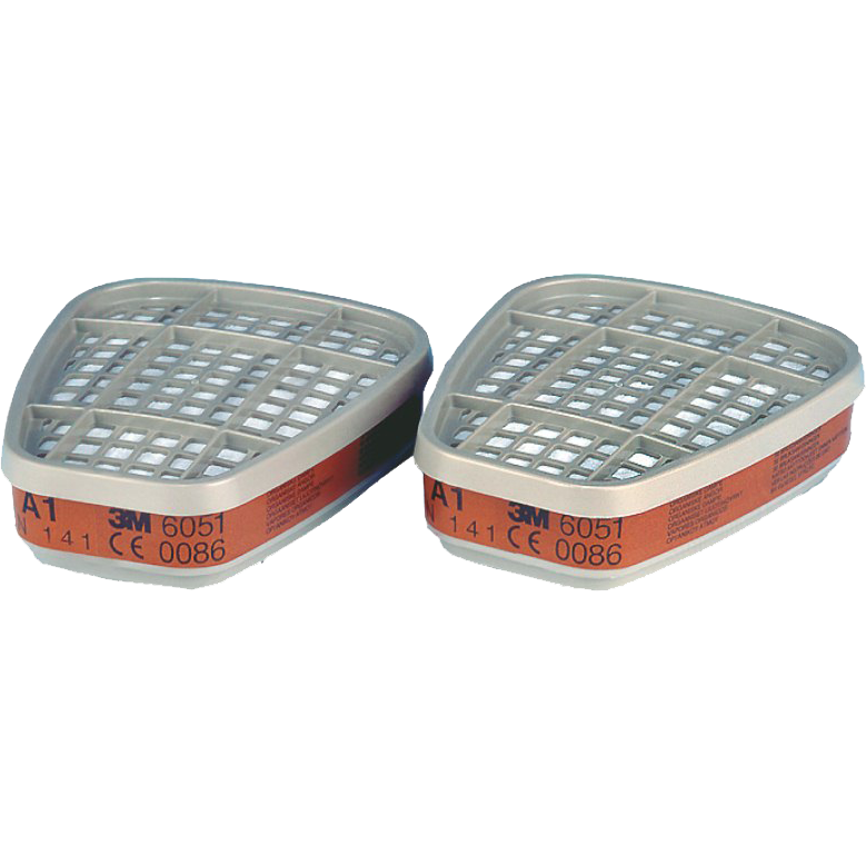 Filters A1 for 3M 6051 half mask