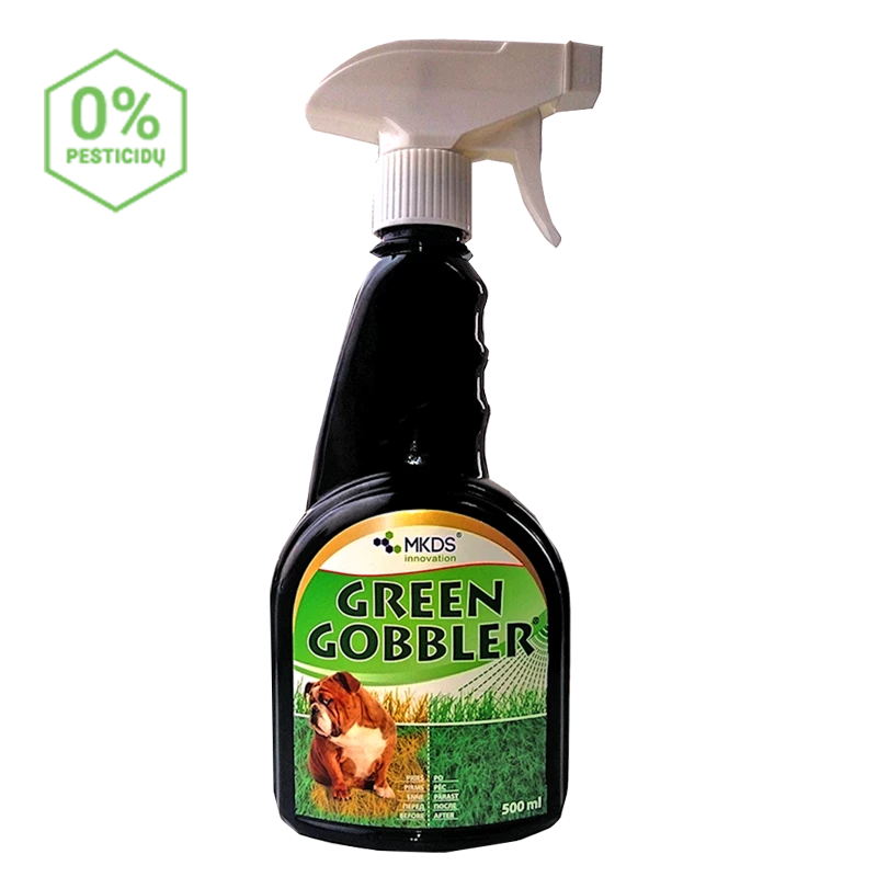 Green Gobbler mikroorganizmai vejoms nuo augintinių šlapimo, 500 ml