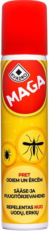 MAGA repelentas nuo uodų ir erkių – 100 ml (aerozolis)