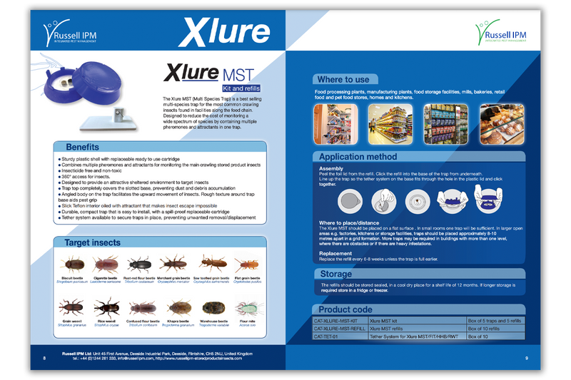 Xlure MST rinkinys – 5 daugkartiniai spąstai ir 5 feromoninės kapsulės