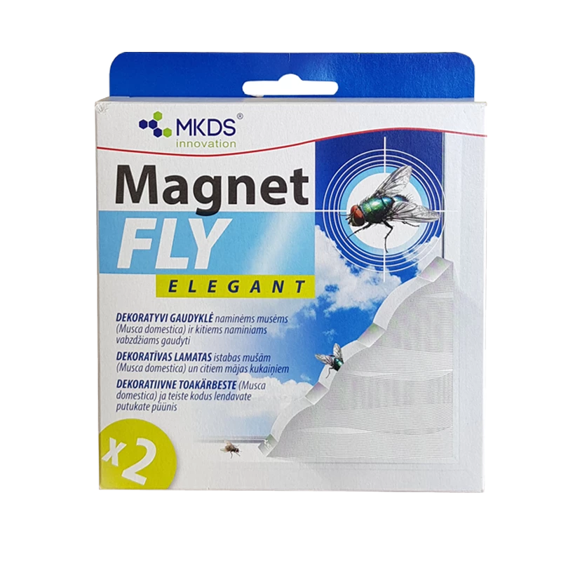 MAGNET FLY ELEGANT LIPNUS MUSGAUDIS, 2 VNT