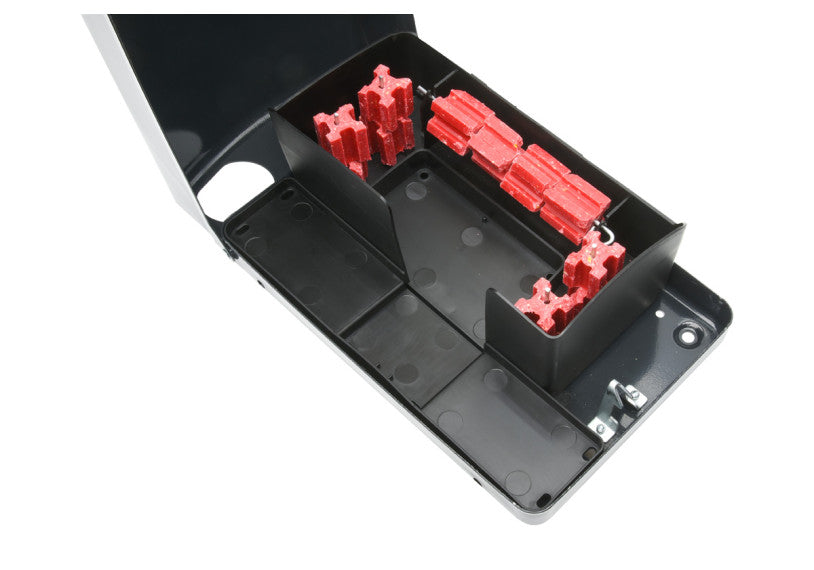 Plieninė graužikų kontrolės stotelė Ultrabait VR Black - 6 vnt.