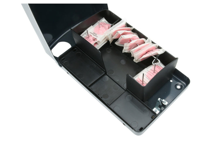 Plieninė graužikų kontrolės stotelė Ultrabait VR Black - 6 vnt.