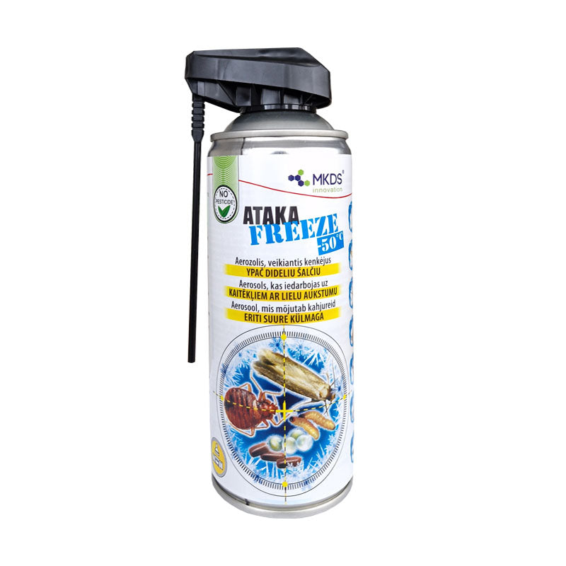ATAKA FREEZE šaldantis aerozolis vabzdžiams, 400 ml