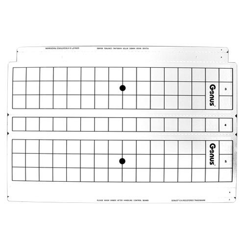 Genus Universal GB Easy Count White (X15) – lipnios plokštelės