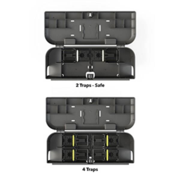 Graužikų kontrolės stotelė Quadro - 10 vnt.