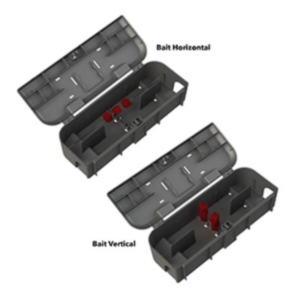 Graužikų kontrolės stotelė Quadro - 10 vnt.