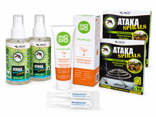 Uodų kontrolės rinkinys KIEMUI MAX - kompleksinei apsaugai