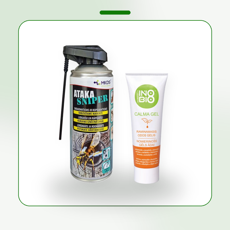 Wasp control kit START - for individual wasps indoors