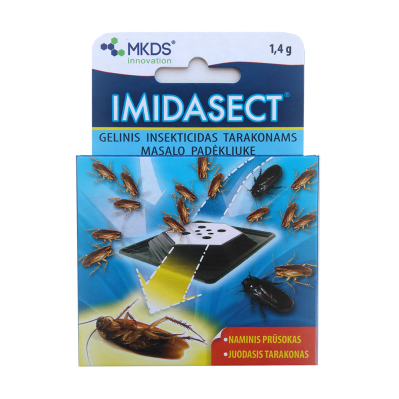 Gelinis insekticidas tarakonams masalo padėkliuke, 1,4g