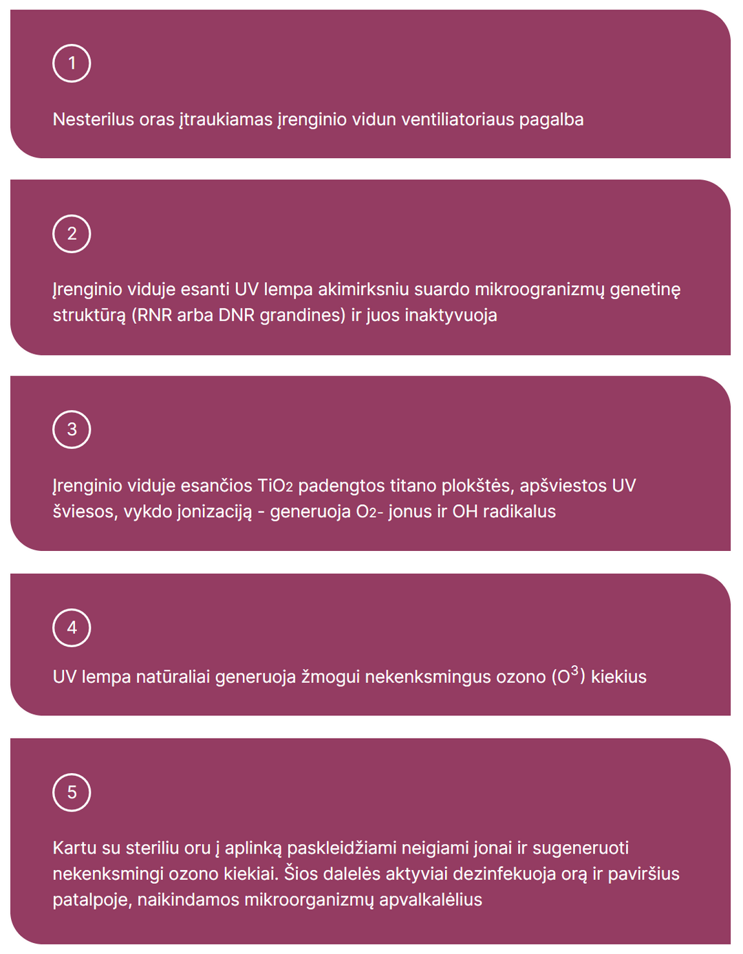AirSteril Ultimate itin didelės rizikos oro dezinfekatorius